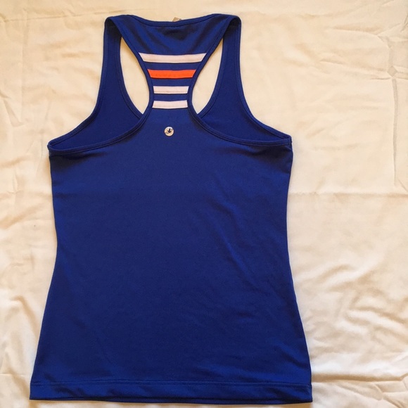 Aerie Fit Athletic Tank Blue Sz M - Picture 3 of 4